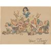 Image 2 : A "Snow White and the Seven Dwarfs" Fan Card.