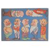 Image 2 : A "Snow White and the Seven Dwarfs" Paper Dolls Book.