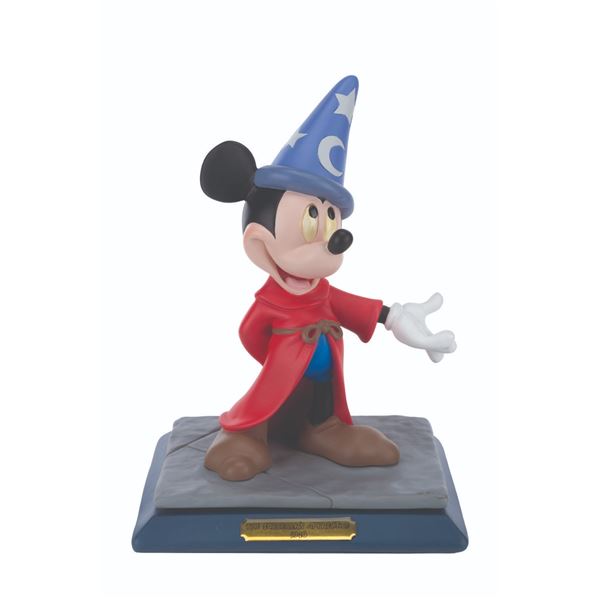 A Sorcerer Mickey Statue by Marc Delle.