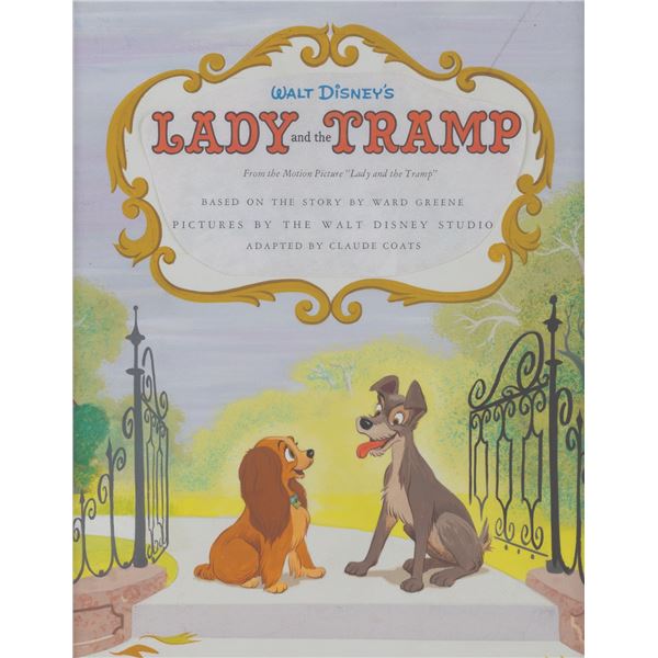 "Lady and the Tramp" Original Book Art by Claude Coats.