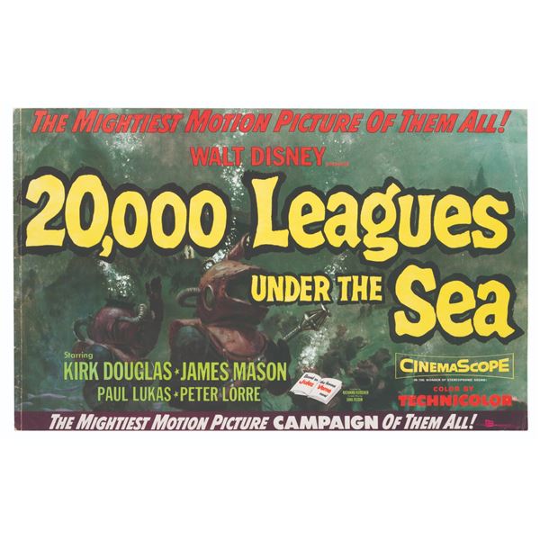 A "20,000 Leagues Under the Sea" Exhibitor Campaign Book.