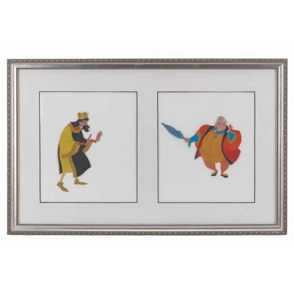 A Pair of "Sleeping Beauty" Original Production Cels.