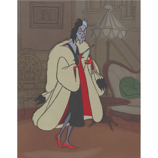 A "One Hundred and One Dalmatians" Production Cel.
