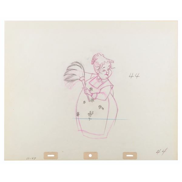 A "One Hundred and One Dalmatians" Production Drawing.