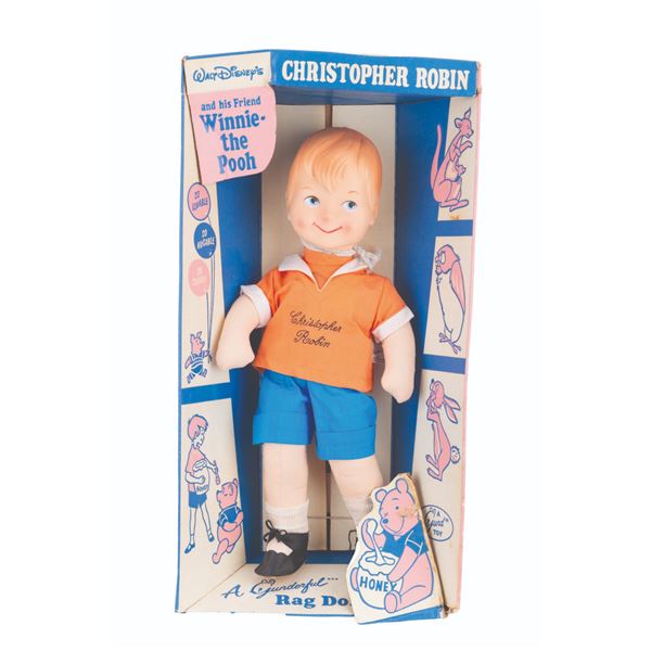 A Gund Christopher Robin Doll.