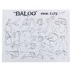 Image 1 : A "The Jungle Book" Baloo Model Sheet.