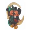 Image 4 : A Mickey and Minnie Mouse Moon Figure.