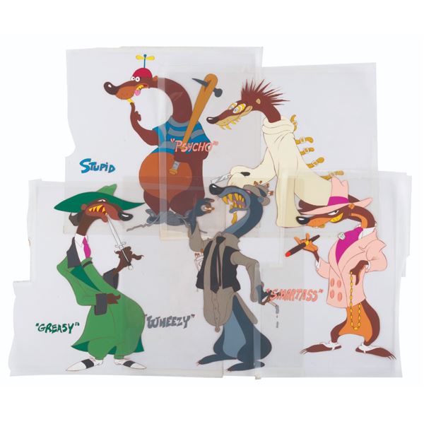 A Collection of "Who Framed Roger Rabbit" Color Model Cels.