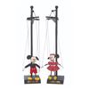 Image 1 : A Pair of Bob Baker Mickey and Minnie Marionettes.