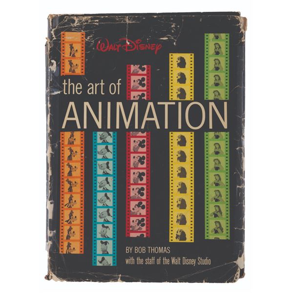 A Multi-Signed The Art of Animation Book.