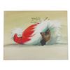 Image 1 : A Ralph Hulett Kitten Christmas Card Painting.