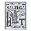 Image 1 : A Rolly Crump Signed Smoke Marijuana Print.