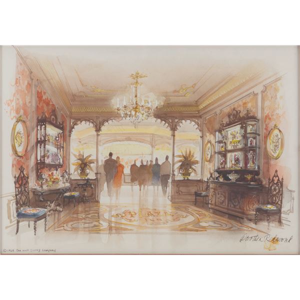 A Dorothea Redmond Plaza Inn Concept Painting.