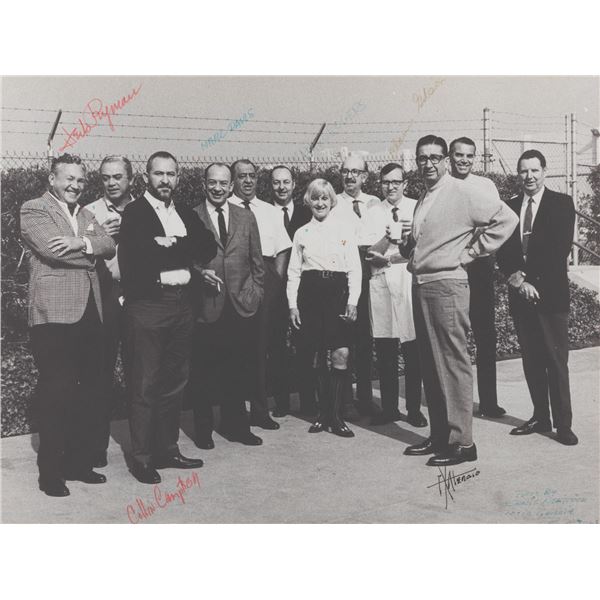 A Multi-Signed WED Imagineering Team Photo.