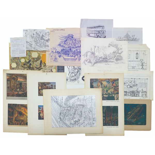 A Collection of Harper Goff Concert Art and Designs.