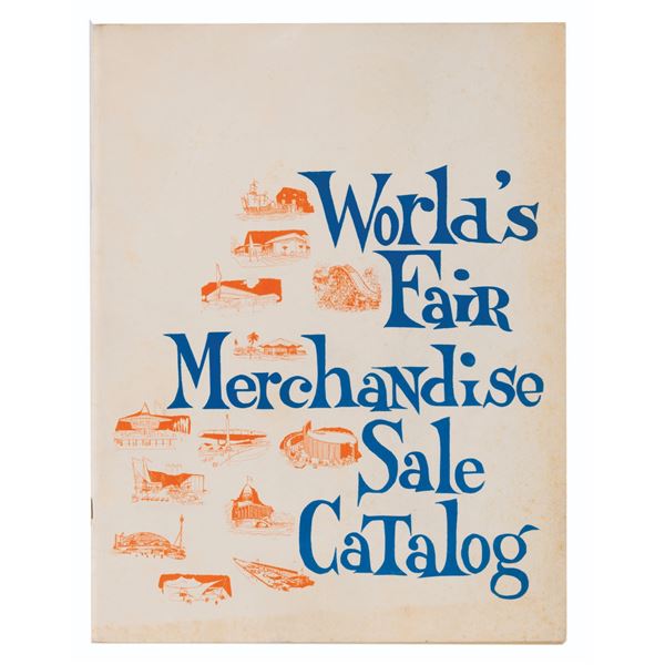 A World's Fair Merchandise Sale Catalog.