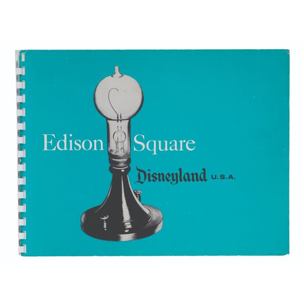 A Rare Edison Square Pitch Brochure.