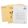 Image 1 : A Disneyland Opinion Poll Results Packet and Letter.