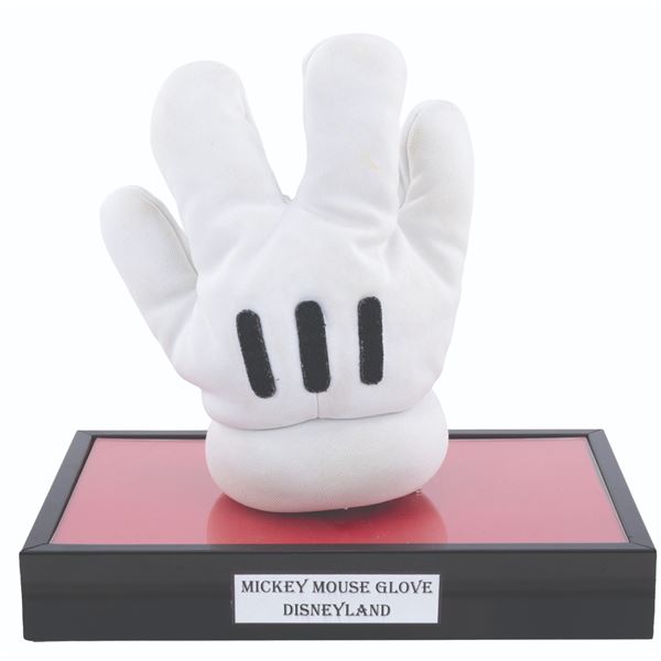 A Mickey & Minnie Mouse Character Glove.