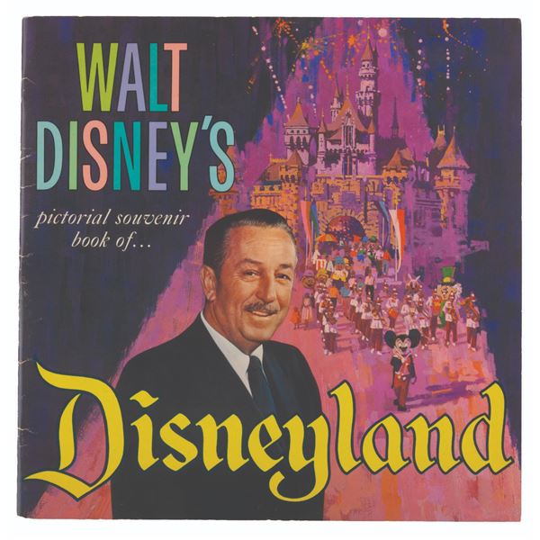 Walt Disney's Pictorial Souvenir Book of Disneyland.