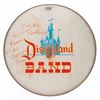 Image 1 : A Freese Boys Signed Disneyland Band Drum Head.
