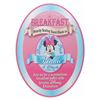 Image 1 : A Plaza Inn Minnie & Friends Breakfast Sign.