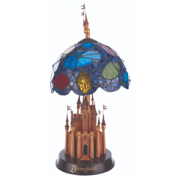 A Disneyland 50th Anniversary Lamp.