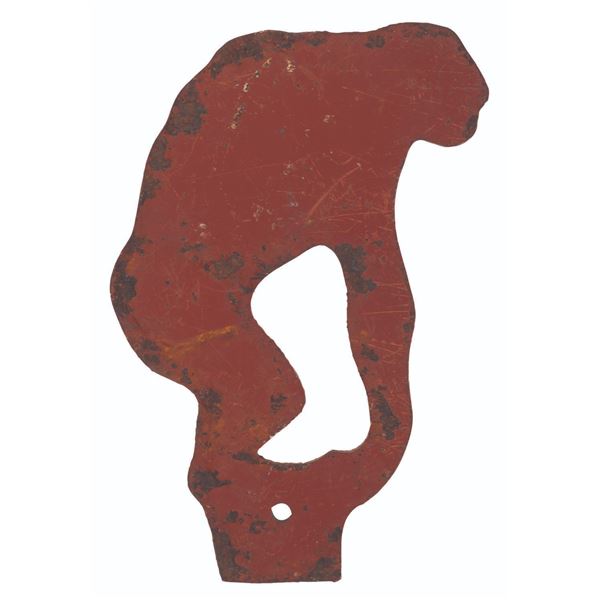 A Big Game Safari Shooting Gallery Gorilla Target.