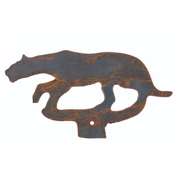 A Big Game Safari Shooting Gallery Lion Target.