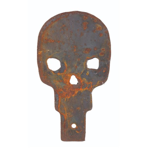 A Big Game Safari Shooting Gallery Skull Target.