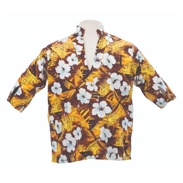 An Early Disneyland Hawaiian Shirt.