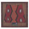 Image 1 : A Framed Jungle Cruise Native Fabric Swatch.