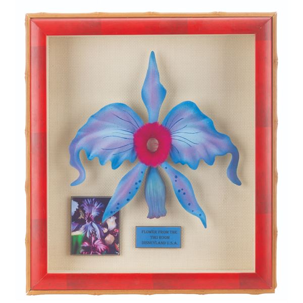 An Enchanted Tiki Room Flower Prop.