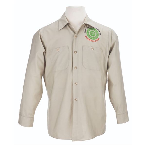 A Rare Indiana Jones Expedition Guide Shirt.