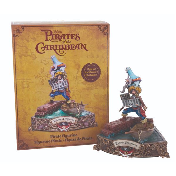 A Pirates of the Caribbean Light Up Figurine.