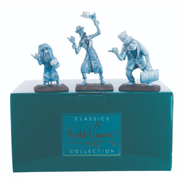 A Set of WDCC Hitchhiking Ghosts Figures.