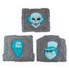 Image 1 : A Rare Set of Hitchhiking Ghosts Stepping Stones.