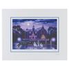 Image 1 : A Larry Dotson Magic Kingdom Haunted Mansion Signed Print.