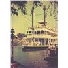 Image 1 : A Large Mark Twain Riverboat Photo Transparency.