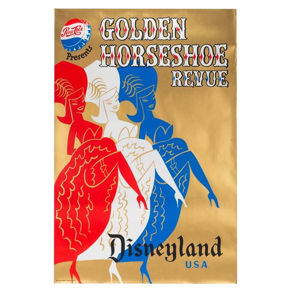 A Golden Horseshoe Attraction Poster.