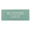Image 1 : A Big Thunder Ranch Hanging Directional Sign.