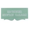 Image 2 : A Big Thunder Mountain Railroad Hanging Directional Sign.