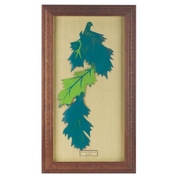 A Splash Mountain Leaf Prop.