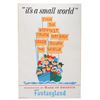 Image 1 : An It's a Small World Attraction Poster.
