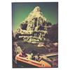 Image 1 : A Large Matterhorn Bobsleds Photo Transparency.