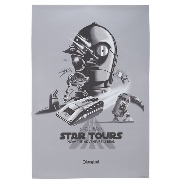 A Star Tours 30th Anniversary Attraction Poster.