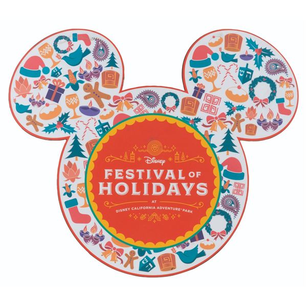 A California Adventure Festival of Holidays Hand Sign.