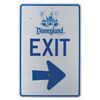 Image 1 : A Disneyland Resort Exit Sign.