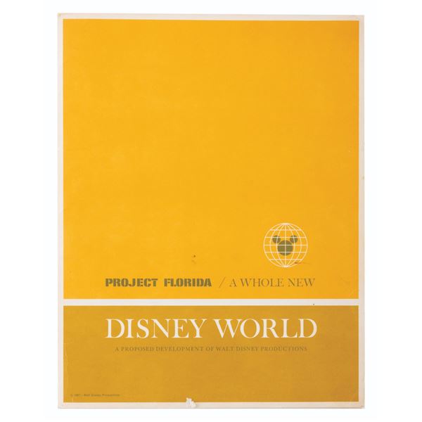 A "Project Florida: A Whole New Disney World" Press Kit.