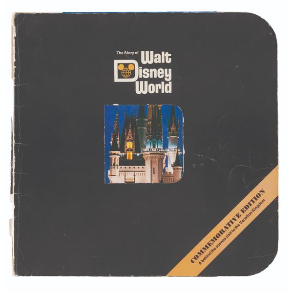 A Herb Ryman Signed The Story of Walt Disney World Commemorative Edition Booklet.